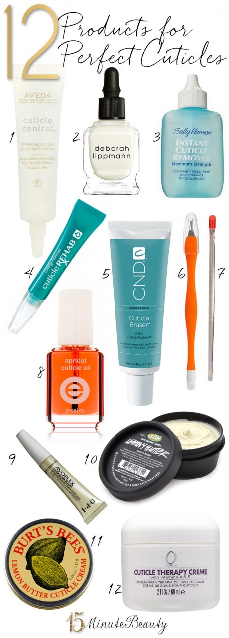the best products to give you perfect cuticles via 15minutebeauty.com