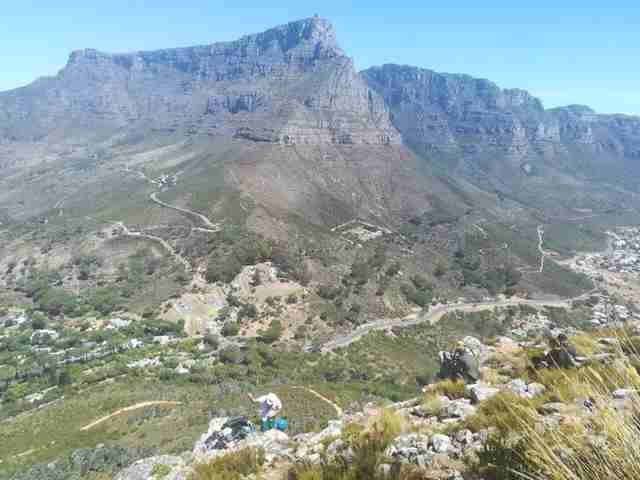 Lion's Head mountain in Cape Town