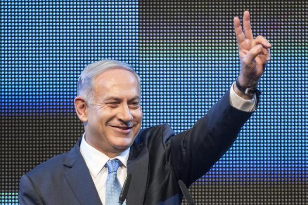 This January 5, 2015 photo shows Israeli Prime Minister Benjamin Netanyahu in Tel Aviv
