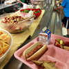 Students pick up their lunch at Barre Town Elementary School on Sept. 3, 2013 in Barre Town, Vt.