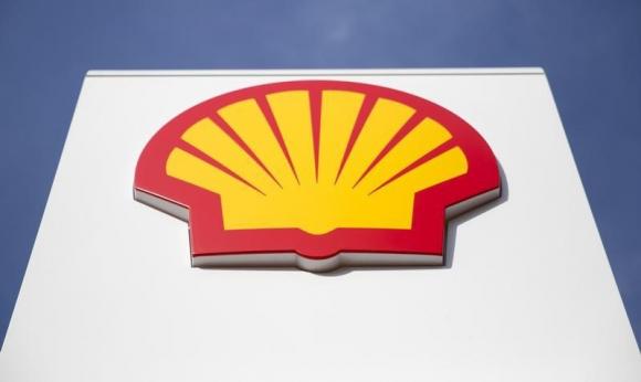 A logo for Shell is seen on a garage forecourt in central London March 6, 2014.   REUTERS/Neil Hall