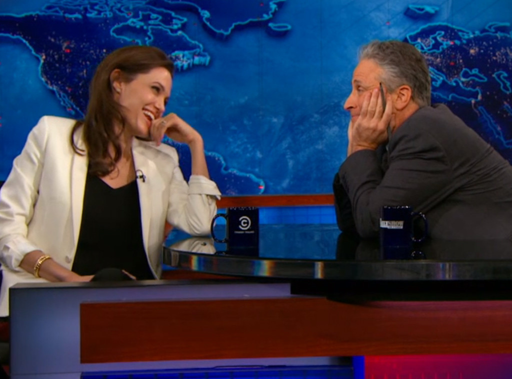 Angelina Jolie, The Daily Show