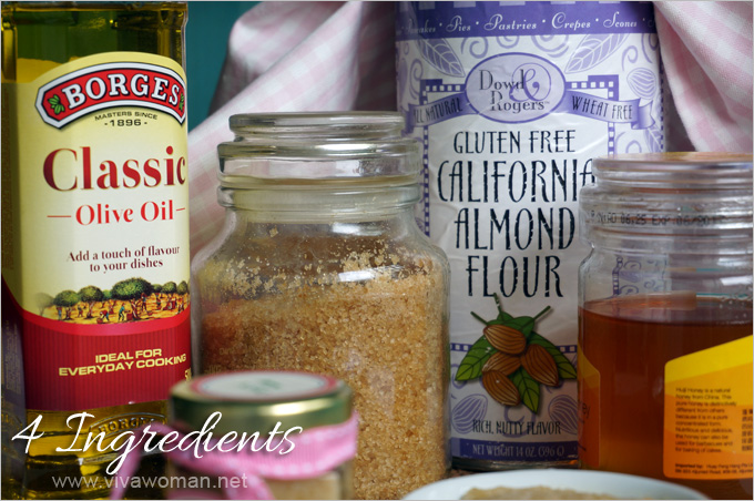 Ingredients For Almond Honey Sugar Scrub DIY Beauty: Happy Sugar Scrub For Hands And Lips