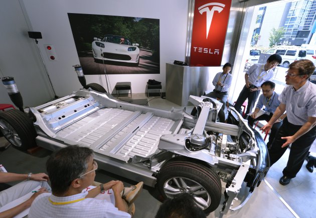 JAPAN-US-AUTO-TESLA