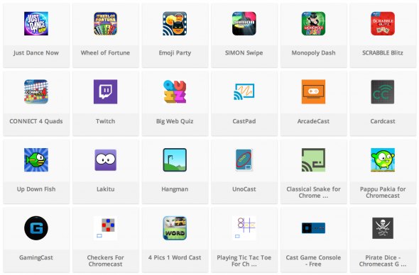 Games for Chromecast