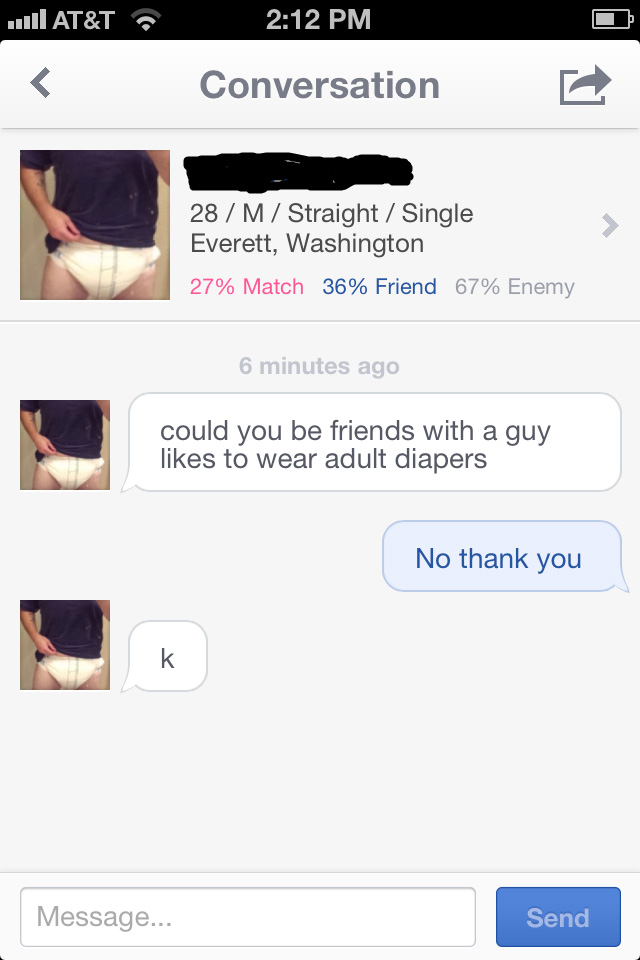Horrifying and real OKCupid messages 2