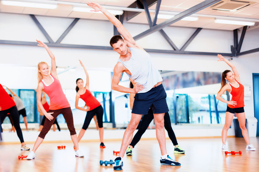 group fitness class