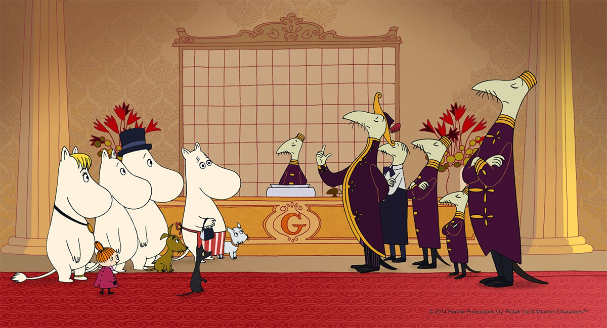 moomins on the riviera