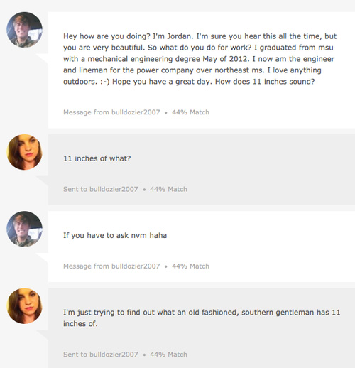Horrifying and real OKCupid messages 5