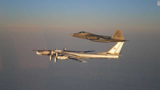 Photos: U.S. and Russian military aircraft