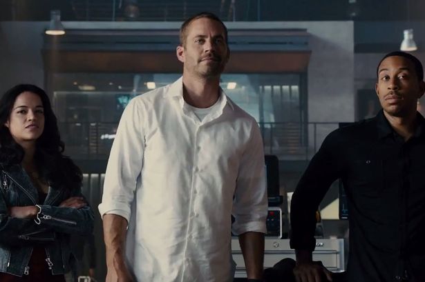 Paul Walker as Brian O'Connor in Fast and Furious 7 Trailer