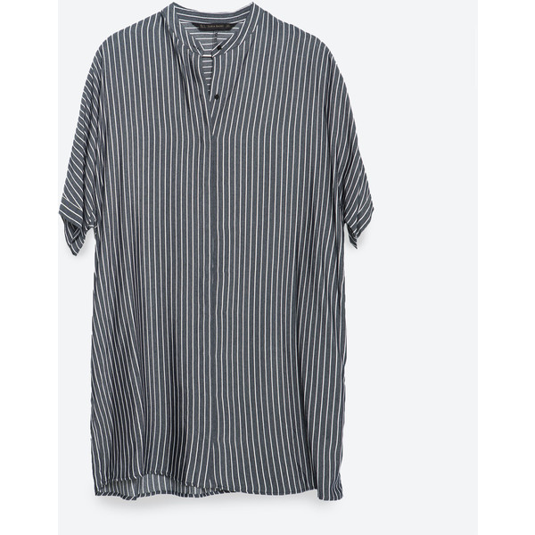 Zara Striped Oversize Shirt