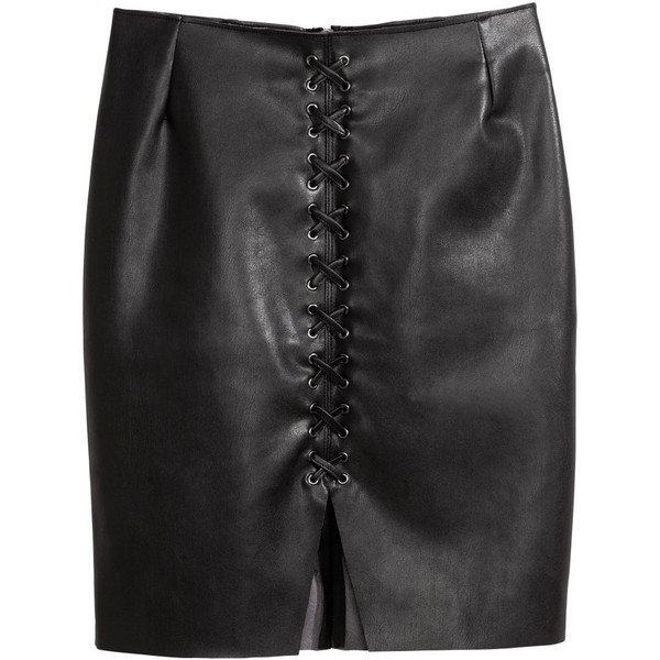 H&amp;M Skirt with lacing