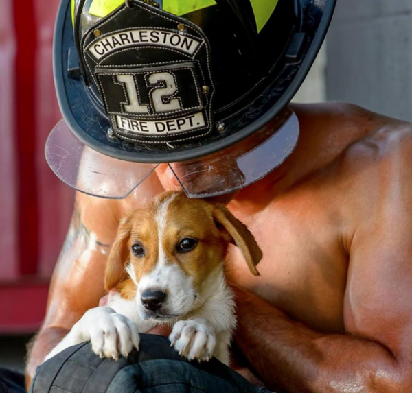 Image via Charleston Firefighter Calendar