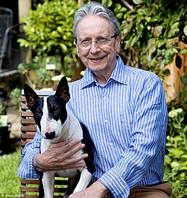 Martin Kelly, 71, noticed he had a small raised swelling where his dog Monty licked him