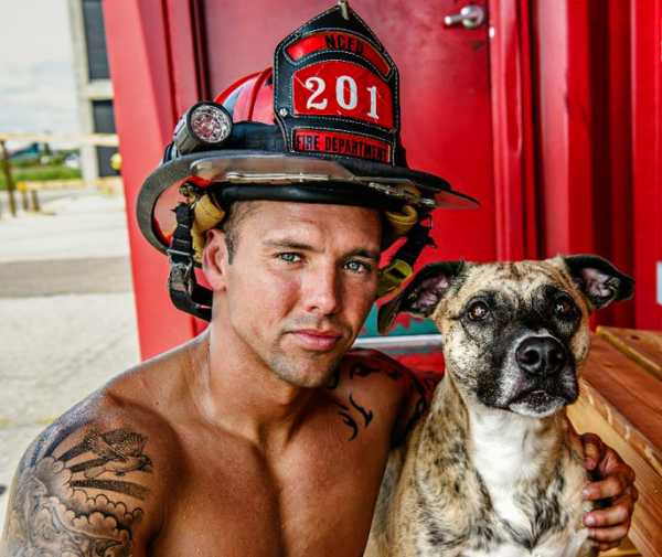 Image via Charleston Firefighter Calendar