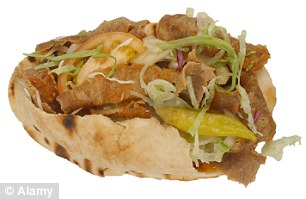 Eating lots of chewy kebab meat can overwork the jaw, leading to jawache