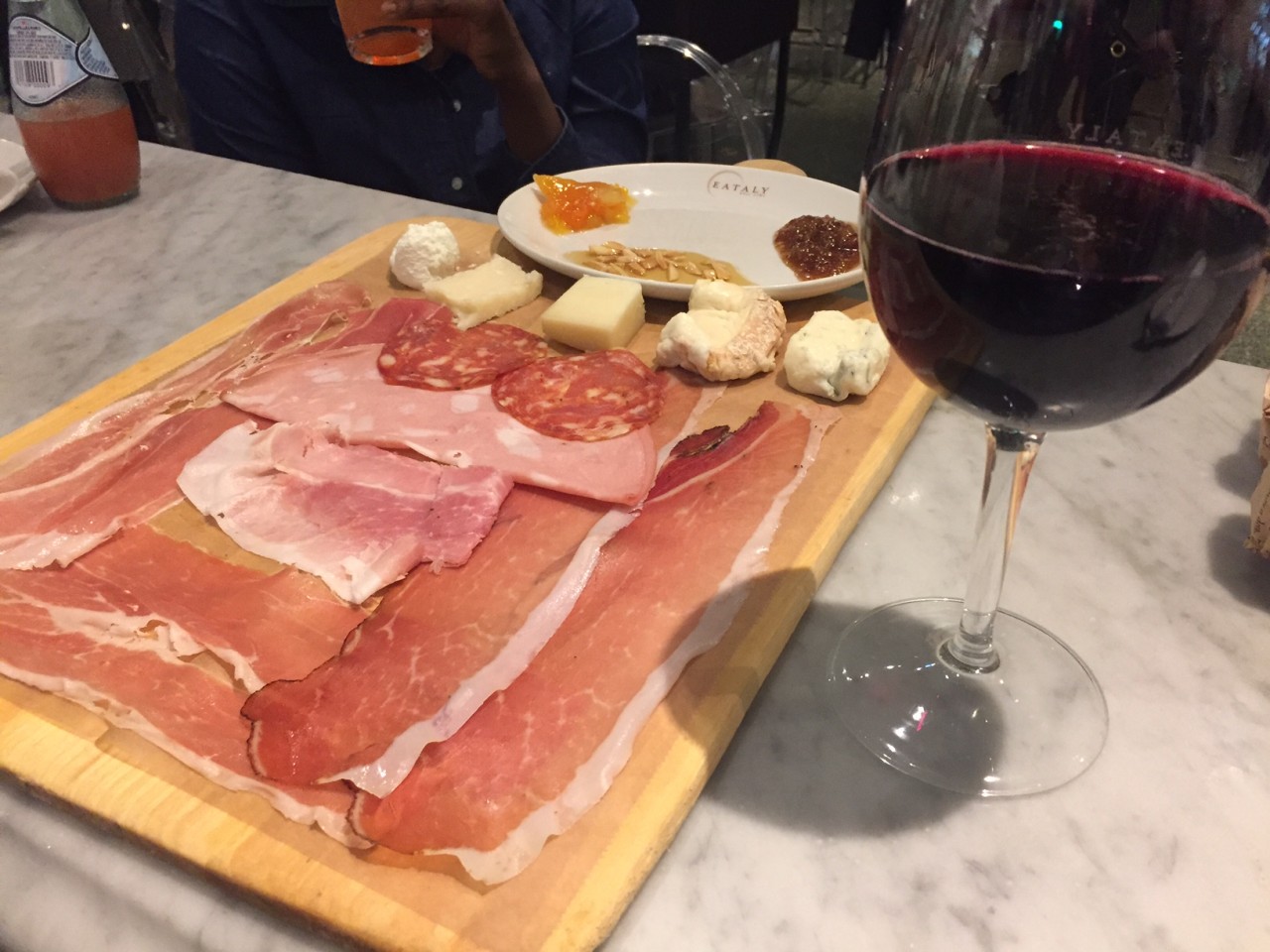 Eataly Prosciutto and Cheese