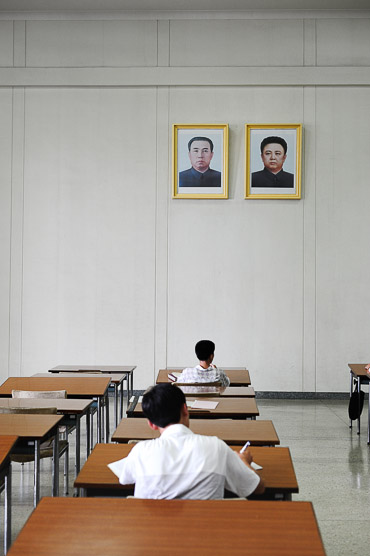 studying in Pyongyang