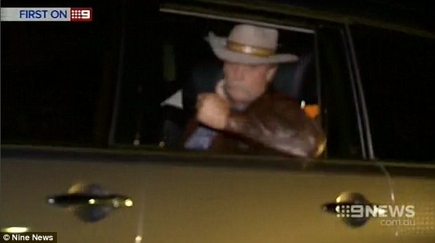 In safe hands: Amber's father David was reported to have accompanied Boo and Pistol back to the U.S