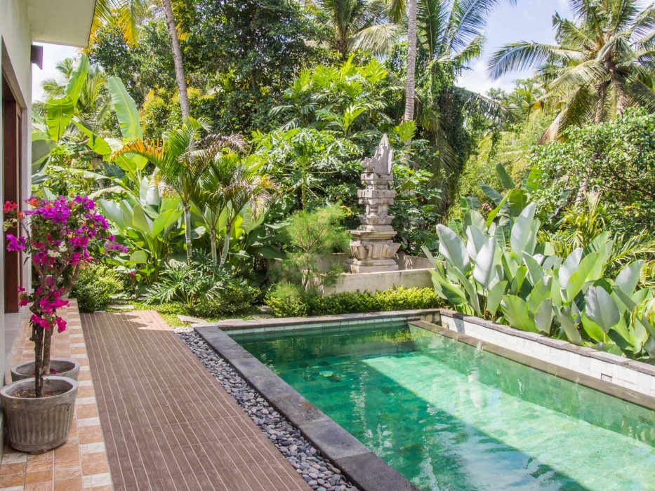 Cost of living in Ubud - villa rental with pool