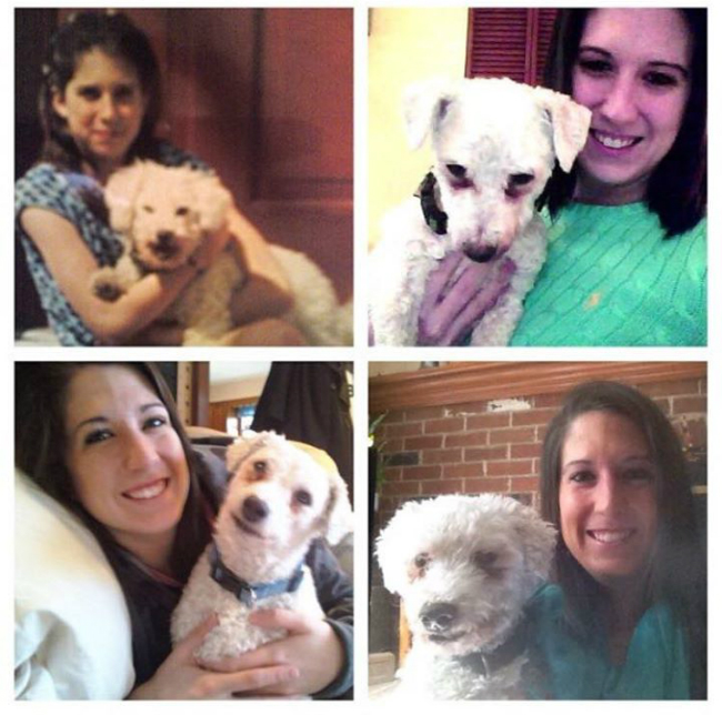 brooke-and-macy-lillian-dog