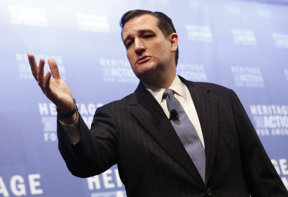 Sen. Ted Cruz (R-TX) addresses the Heritage Action's second annual Conservative Policy Summit