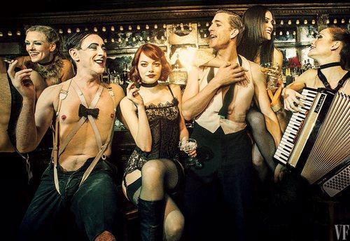 Emma Stone Is Smokin' In First Cabaret Photos