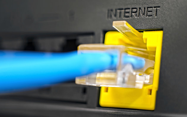 socket for internet connection