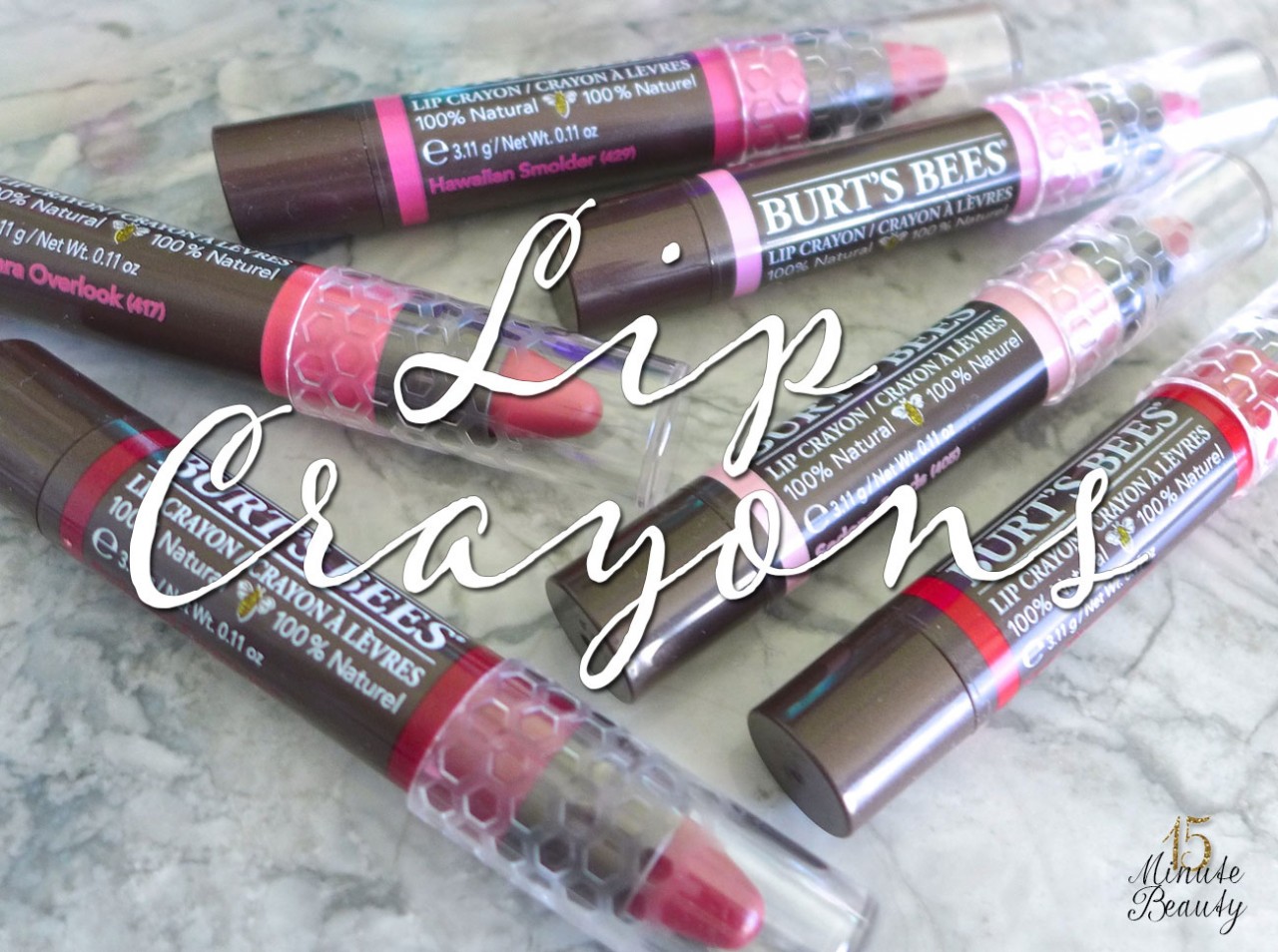 Inspired by Nature: Burt's Bees Lip Crayons