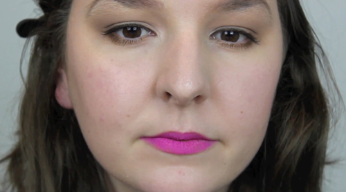 Bright Pink Matte Lipstick
