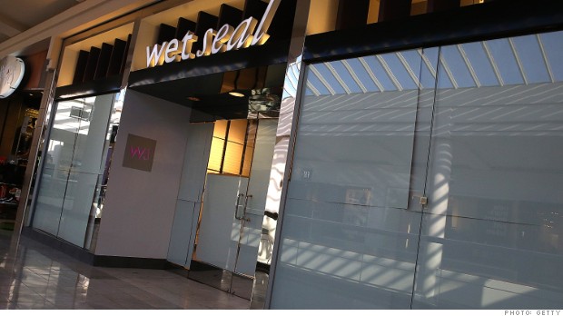Wet Seal retail bankruptcy