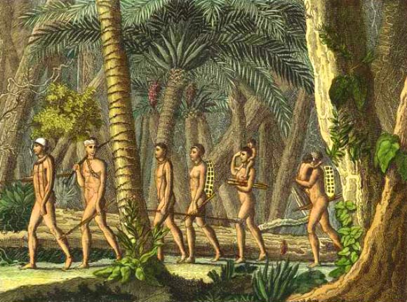 Native South Americans in Brazil by Giulio Ferrario, 1823-1838.